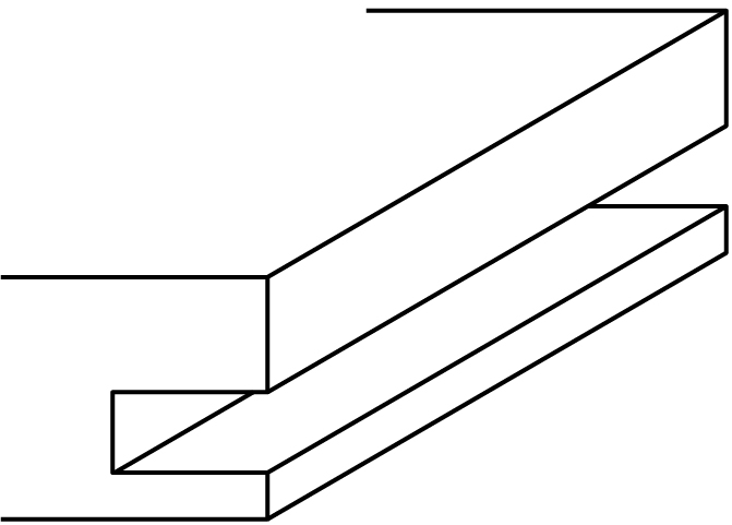 Shaker Stile Inside Profile